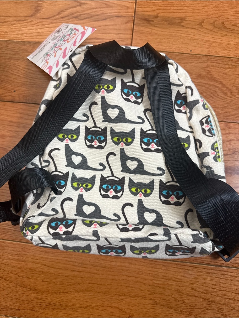 Bungalow 360 Mini Backpack in Cat Print NWT - Picture 5 of 9